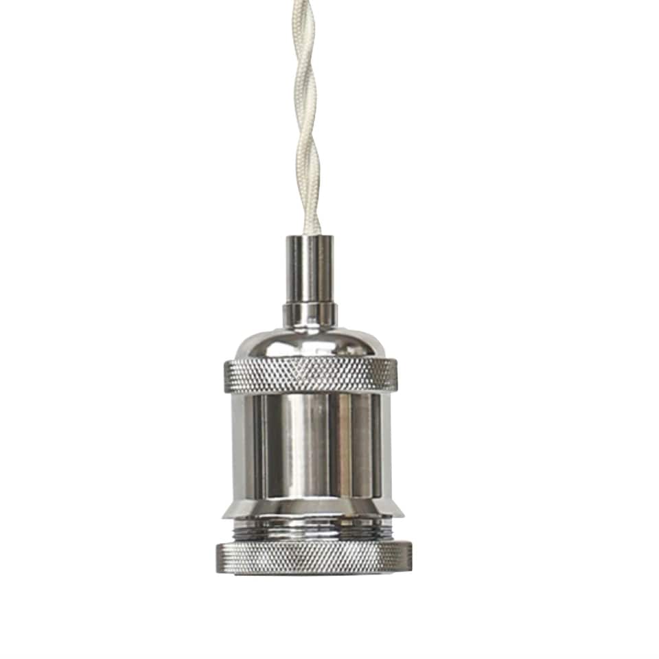 image 1 of Flex - Polished Chrome Retro Ceiling Pendant Flex Kit for Shades