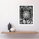 image 4 of Phaeodaria Marine Life Haeckel Botanical Huge Wall Art Print 18X24 In