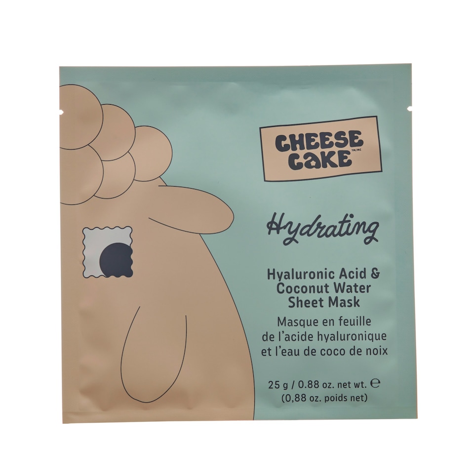 image 1 of Cheesecake Face Time Assorted Sheet Mask Set of 5