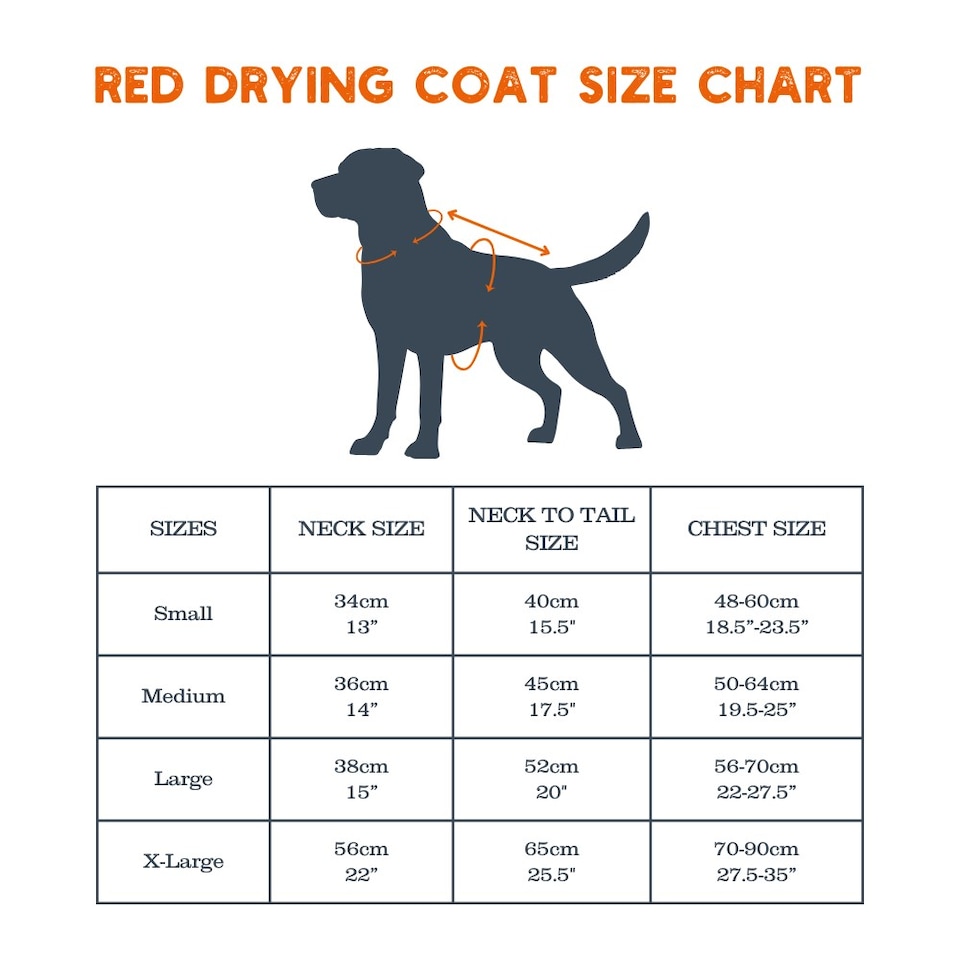 image 1 of Henry Wag X-Large Red Dog Drying Coat