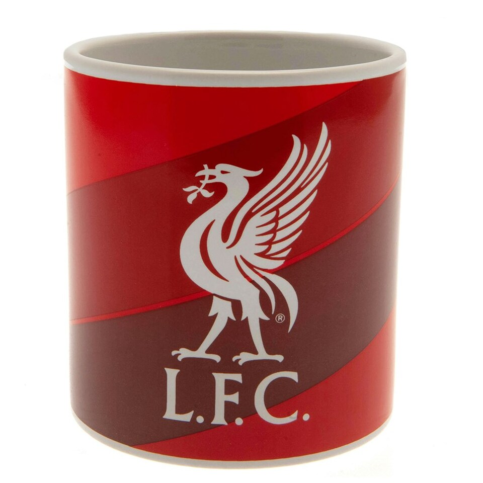 image 1 of Liverpool FC Jumbo Mug - White/Red - One Size