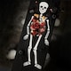 image 2 of Skeleton with Moving Head & Limbs Halloween Party Grazing Board 1.5m