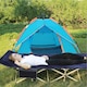 image 6 of Camping Bed Fold Away with Soft Roll Out Mattress, Pillow and Carry Case