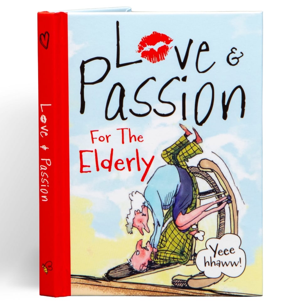 image 1 of Love & Passion for the Elderly Funny Gift Book for Couples