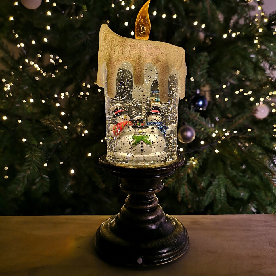 image 1 of 30cm Bauble and Pinecone Hanging Christmas Wreath with Red Berries