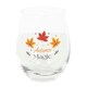 image 1 of Something Different Autumn Magic Stemless Glass - Transparent/Yellow/Dark Blue - One Size