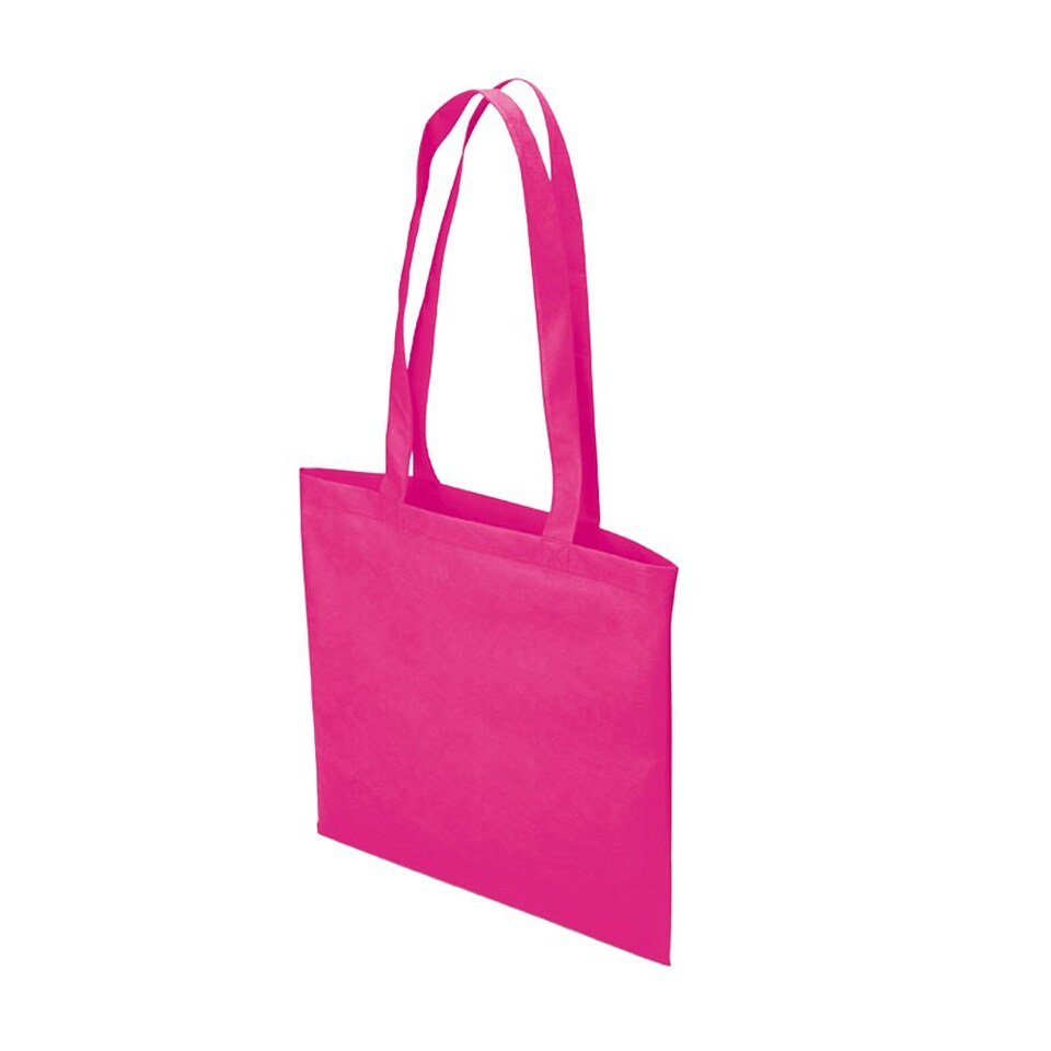 image 1 of MidOcean Totecolor Non-Woven Shopper Bag - Fuchsia - One Size | Pink