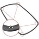 image 9 of SPARES2GO Main Rubber Door Seal compatible with Cooke & Lewis  CLFSB60 CSB60 CSB60A OVFO60 Oven Cookers