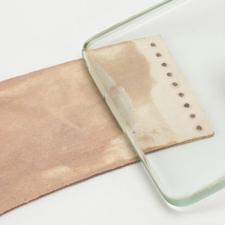 image 1 of Fiebing's Gum Tragacanth - Traditional Leather Edge Burnishing 4oz | Clear