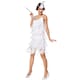 image 1 of Womens charleston diva costume | White | white | 1