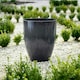 image 5 of Primrose Garden Tall Round Flower Plant Pot Planter Grey 43 x 35 x 35cm