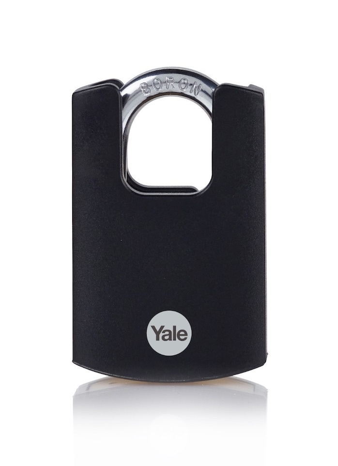 image 1 of YALE BRASS PADLOCK CLOSED SHACKLE 40MM