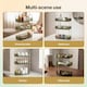 image 8 of ilus Makeup Organiser Modern Minimalist 3-Tier Cosmetic Storage Rack Beauty | Green | Green