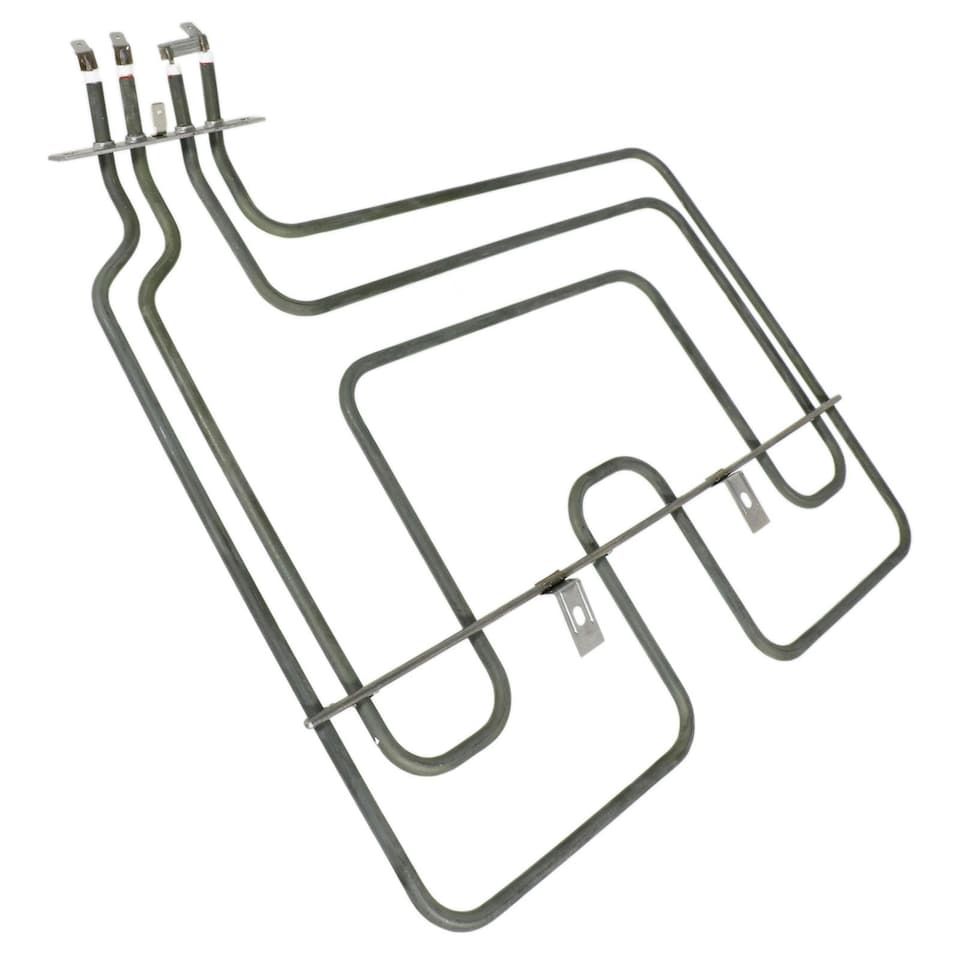 image 1 of SPARES2GO Heating Element for Flavel FTCC60S FTCC60W Oven Grill (2200w, 230v)