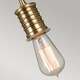 image 4 of Douille 1 Light Ceiling Pendant Antique Brass, E27