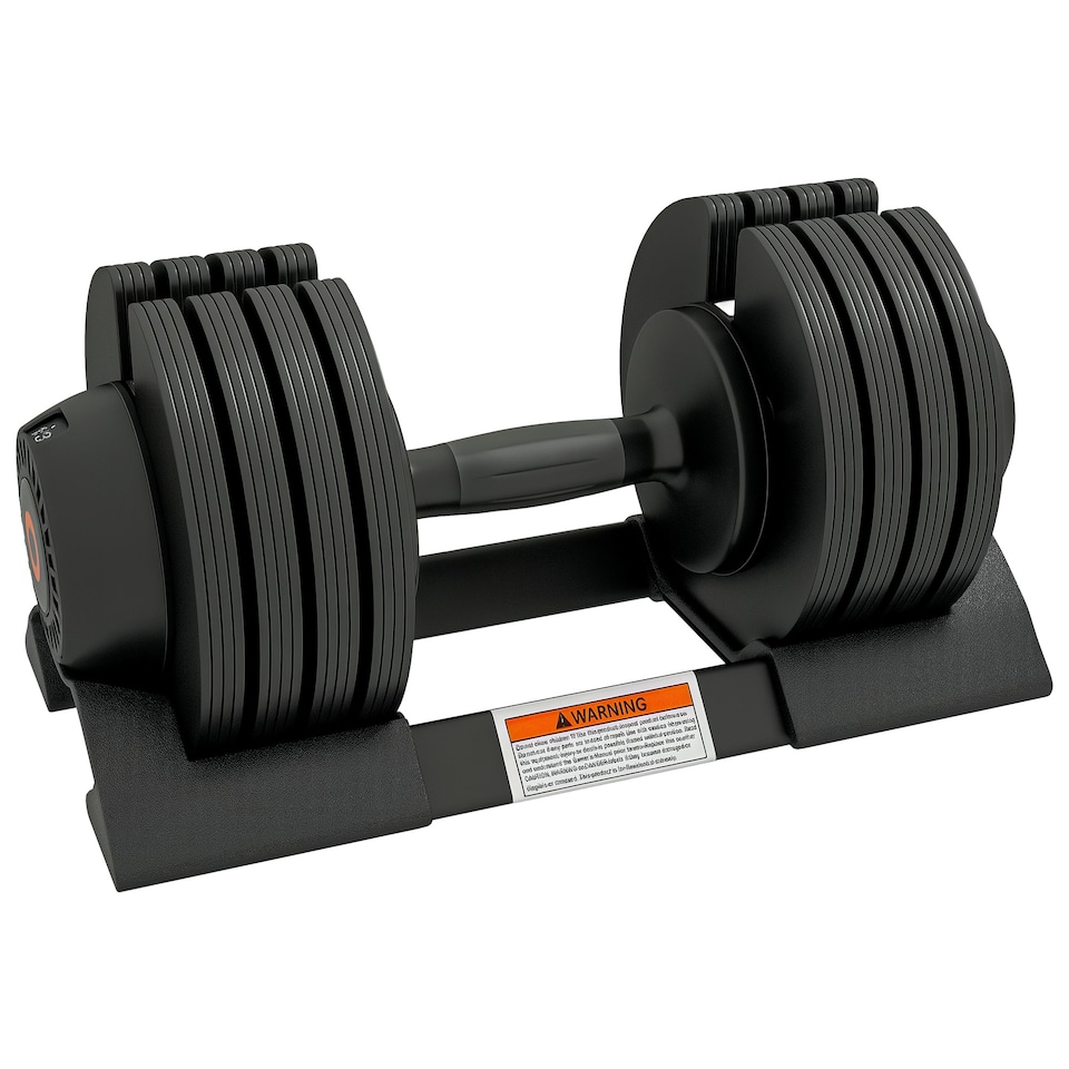 image 1 of SPORTNOW 4-in-1 Adjustable Dumbbells, Weights Set, 7kg, 13kg, 18kg, 24kg