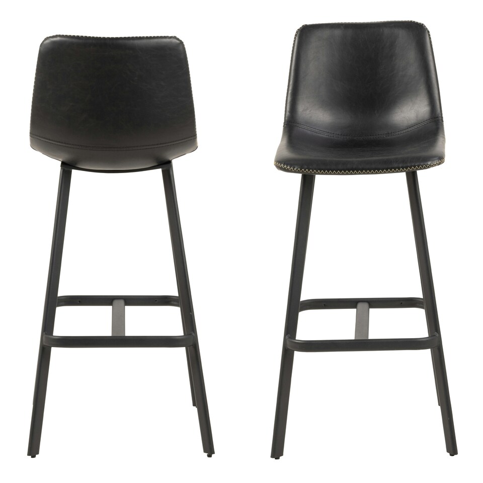 image 1 of I_Oregon Bar Chair in Black One Supplied
