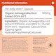 image 5 of Nutravita Organic Ashwagandha KSM-66 with 5pct Withanolides - Highest Concentration Most Bioavailable Full-Spectrum Root Powder - 60 Vegan Capsules