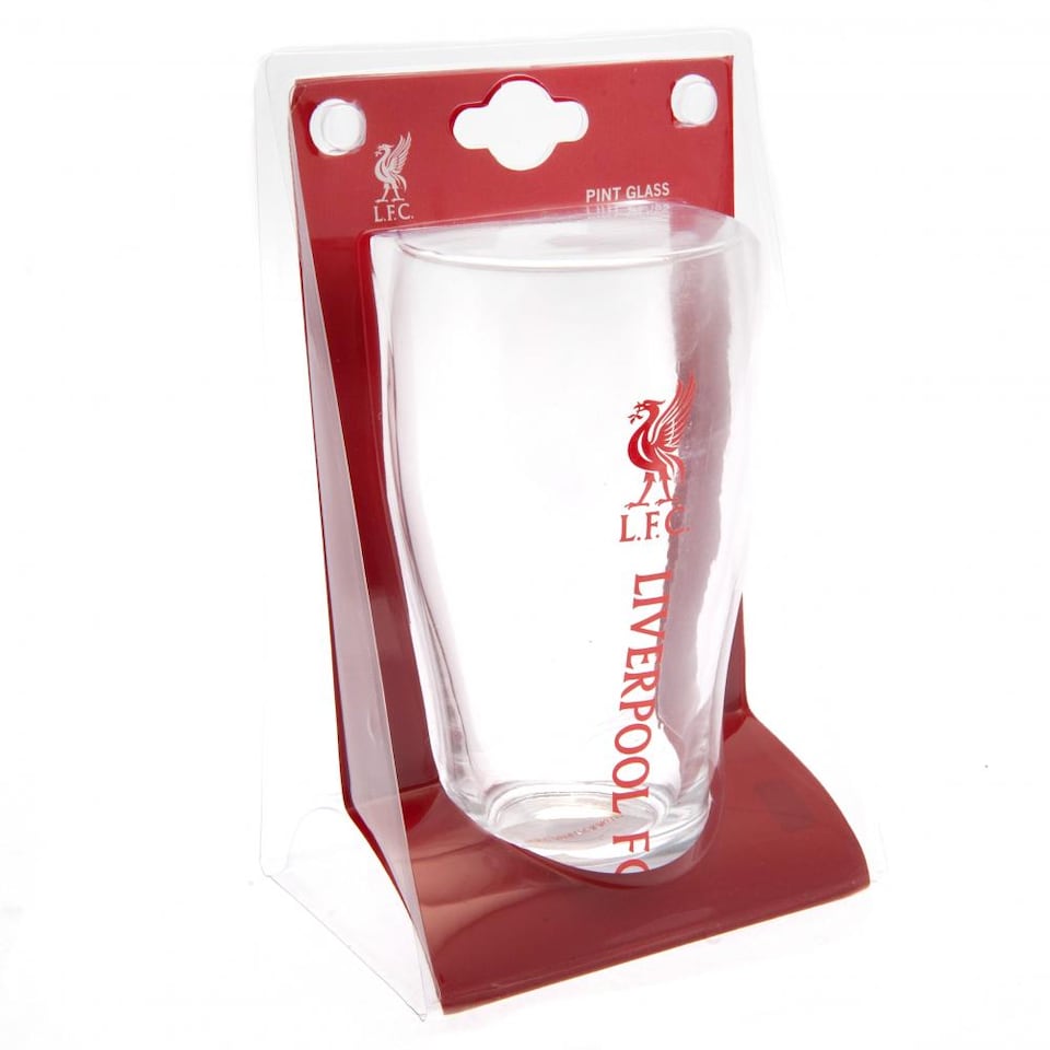 image 1 of Liverpool FC Tulip Pint Glass | Red | Red | One Size | 1