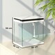 image 7 of PawHut 26L Small Fish Tank with Filter System, LED Lights, Water Pump, White