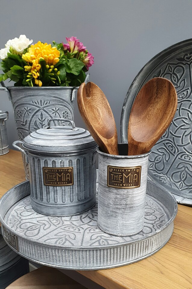 image 1 of Stone Collection Utensil Holder