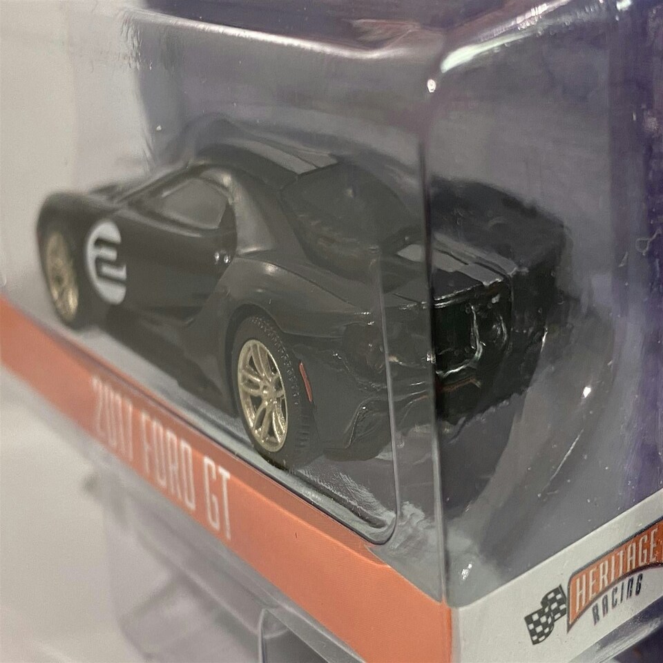 image 1 of 2017 Ford GT Black #2 Heritage 1:64 Greenlight 13200A
