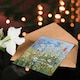 image 4 of Greeting Card Summer Wildflower Meadow Floral Watercolour Birthday