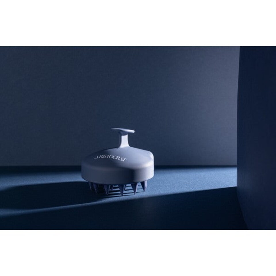 image 1 of Aristocrat Silicone Scalp Massaging Shampoo Brush | Blue
