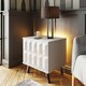 image 3 of Frank Olsen Elevate Lamp/ Side Table White | white