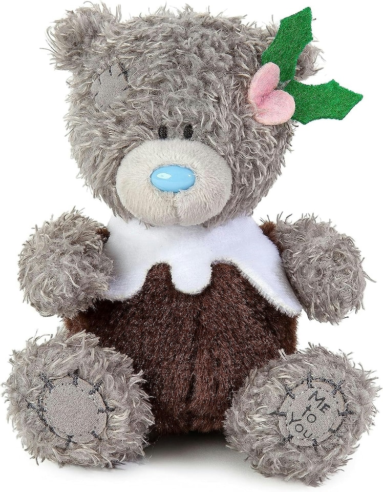 image 1 of Me to You Tatty Teddy Christmas Pudding Bear 10cm High