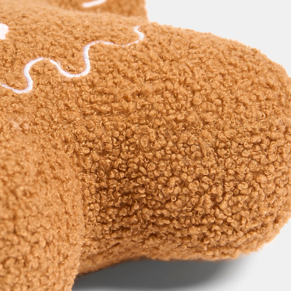 image 1 of OHS Gingerbread Girl Boucle Scatter Cushion Decorative Pillow