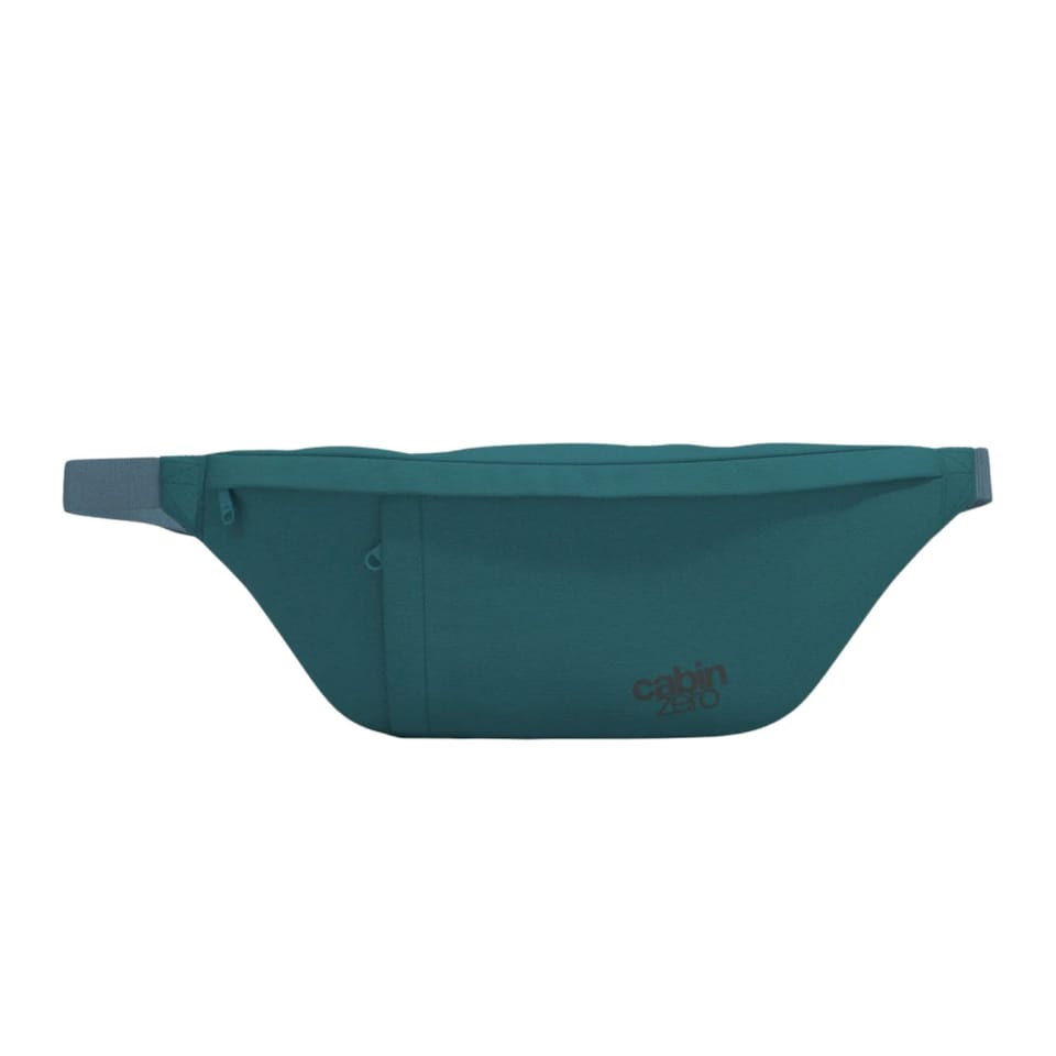 image 1 of CabinZero Bum Bag 2L, Anti-Theft RFID Blocking Travel Hip Pack | Blue | Aruba Blue