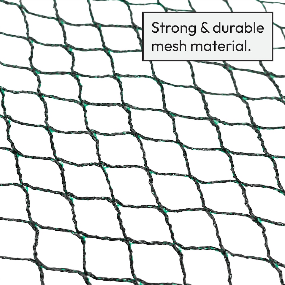 image 1 of Pisces 5 x 4m Pond Protection Netting with 14 Pegs