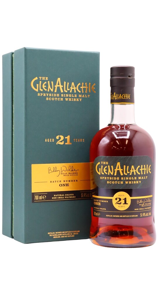 GlenAllachie - Cask Strength Batch No. 1 21 year old Whisky