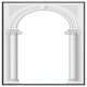 image 3 of Colums (Picture Frame) Brown | XL