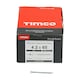 image 3 of Timco - Drywall Metal Stud Plasterboard Screws - PH - Bugle - Fine Thread - Zinc (Size 4.2 x 65 - 500 Pieces)