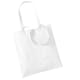 image 2 of Westford Mill Long Handle Tote Bag - White - One Size White
