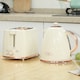 image 2 of HOMCOM Kettle and Toaster Set 1.7L Kettle & 2 Slice Toaster Set Beige | Brown