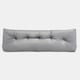 image 4 of OHS Plain Headboard Bed Wedge Pillow Lumbar Backrest Support Cushion | Grey