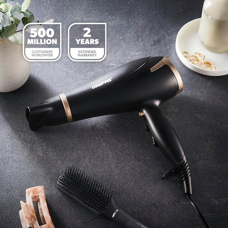 image 1 of GEEPAS 2200W 2-Speed Hair Dryer