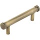 image 1 of Stylish 96mm Antique Brass Cabinet Handle for Modern Interiors - Kitchen Drawer Pull Handle