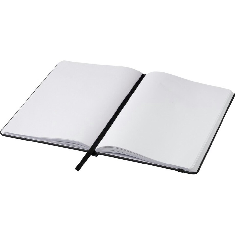 image 1 of Bullet Spectrum A5 Notebook - Blank Pages - Solid Black - 21 x 14 x 1.2 cm