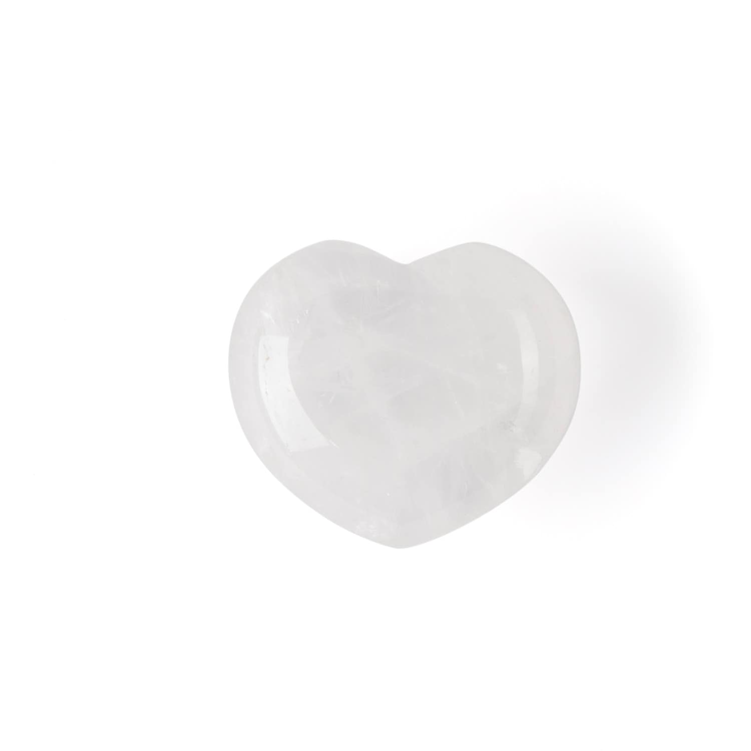 Myga Crystal Hearts - Clear Quartz