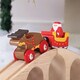 image 4 of Santa Sleigh with Reindeer