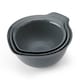 image 1 of KitchenAid 3 Piece Nesting Mixing Bowl Set Charcoal Grey