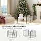 image 3 of PawHut Six-Panel Dog Playpen with Door, for Indoor, Outdoor, 60cm Tall