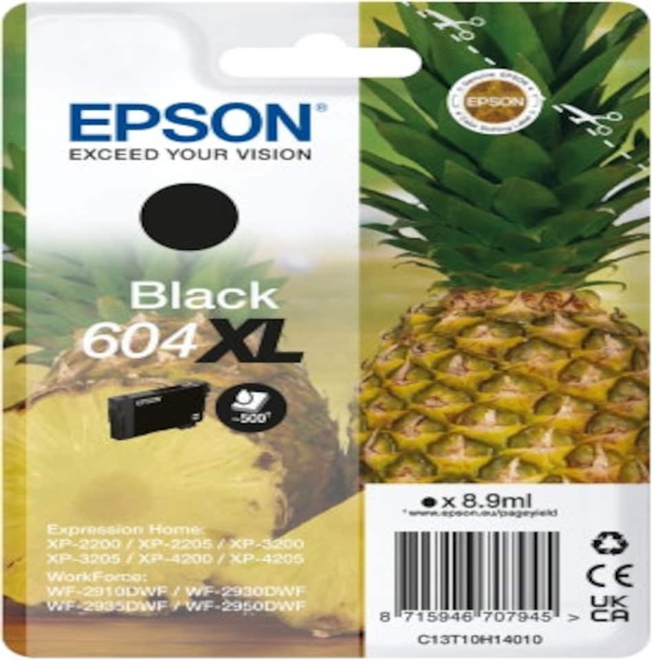 image 1 of Epson 604XL Black Ink Cartridge Black | Epson 604 Black Original Ink Cartridge