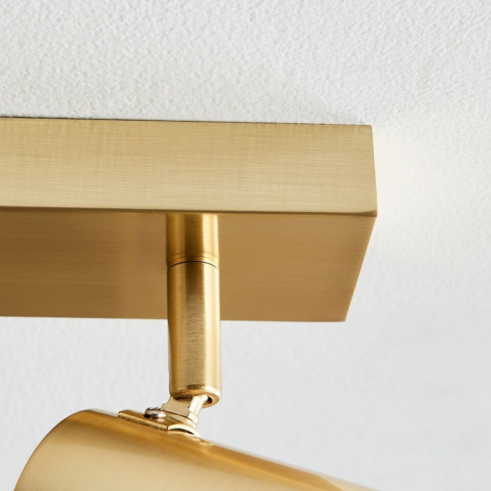 image 1 of Hereford 4 Light Satin Gold Spotlight Bar