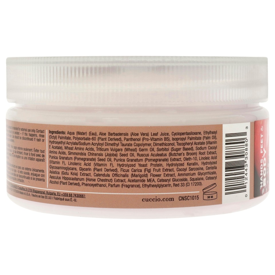 image 1 of Butter Blend - Pomegranate and Fig by Cuccio Naturale for Unisex - 8 oz Body Lotion