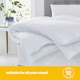 image 3 of Silentnight Essential 10.5 Tog Duvet, Lightweight, Hypoallergenic, All Seasons, King